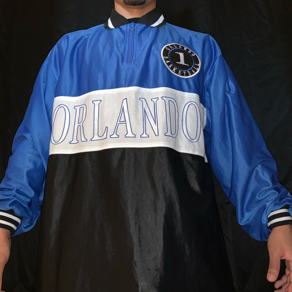 Orlando Basketball Long-Sleeve Sport Polo